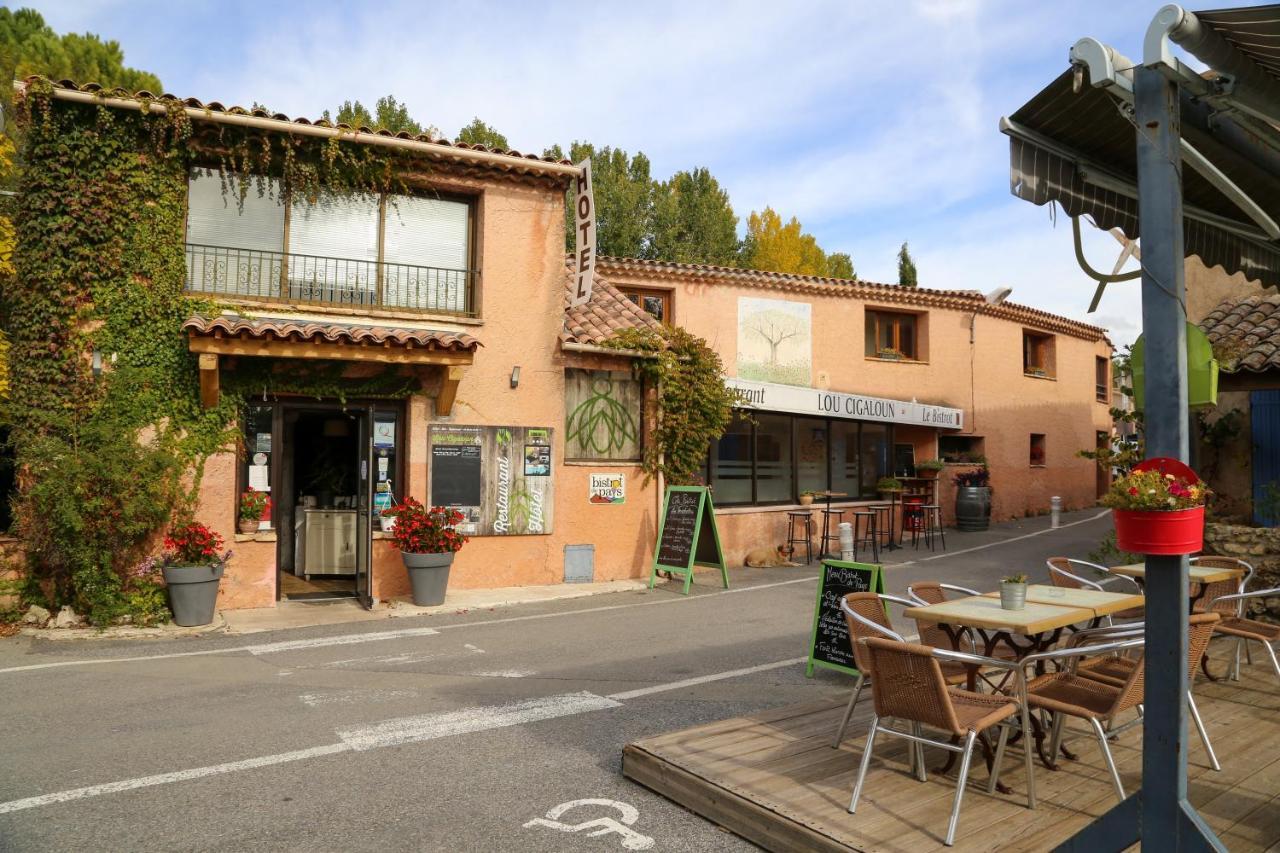 Lou Cigaloun Hotel Saint-Antonin-du-Var Ngoại thất bức ảnh