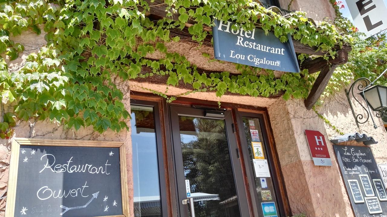 Lou Cigaloun Hotel Saint-Antonin-du-Var Ngoại thất bức ảnh